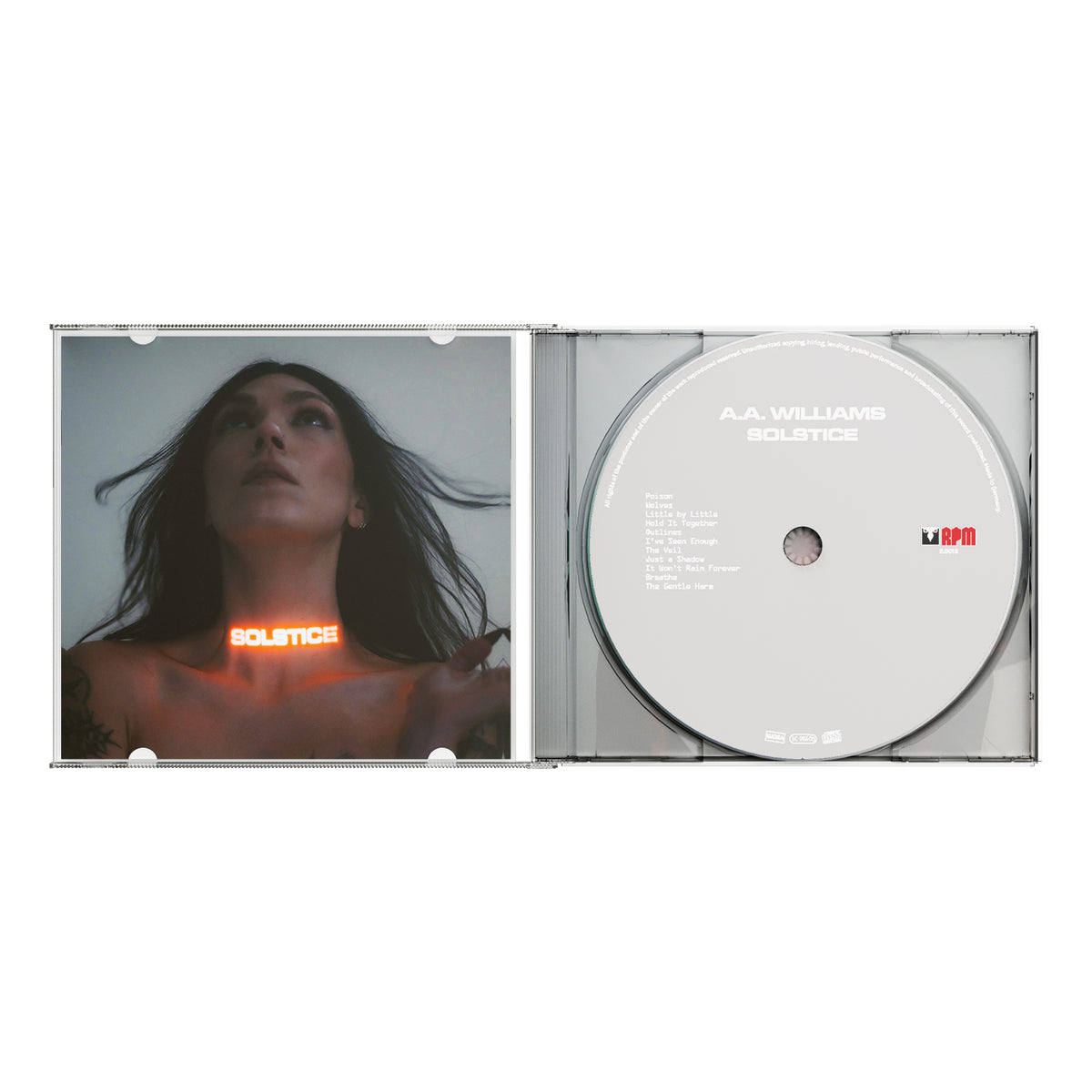 SOLSTICE (CD) – A.A. Williams